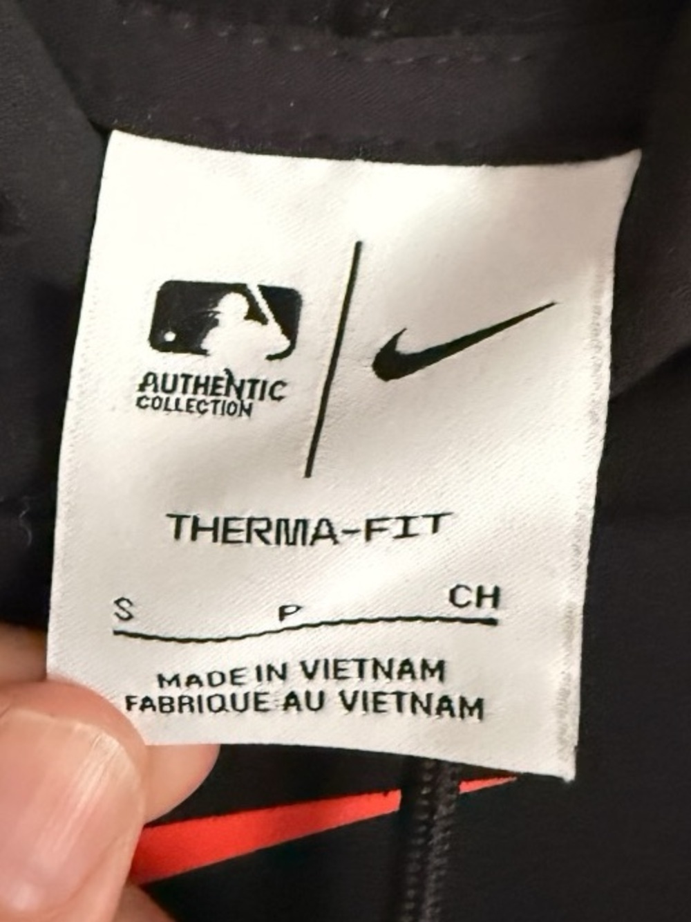 Baltimore ORIOLES NIKE therma-fit OFFICIAL MLB pullover BLACK hoodie NWOT SMALL - Picture 4 of 4